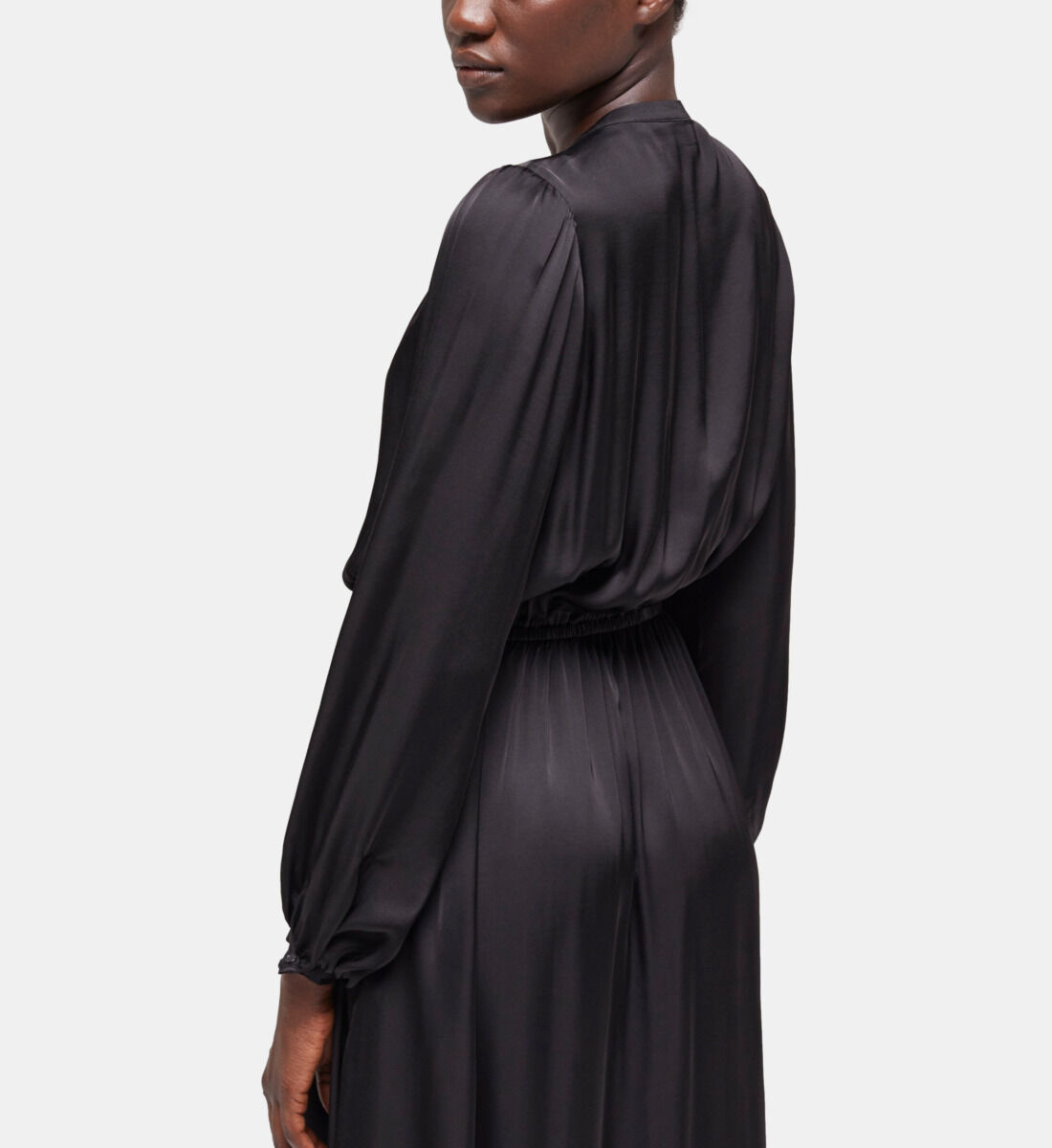 Long black dress