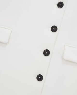 The Kooples DAMEN ECRU kurzes, ecrufarbenes kleid