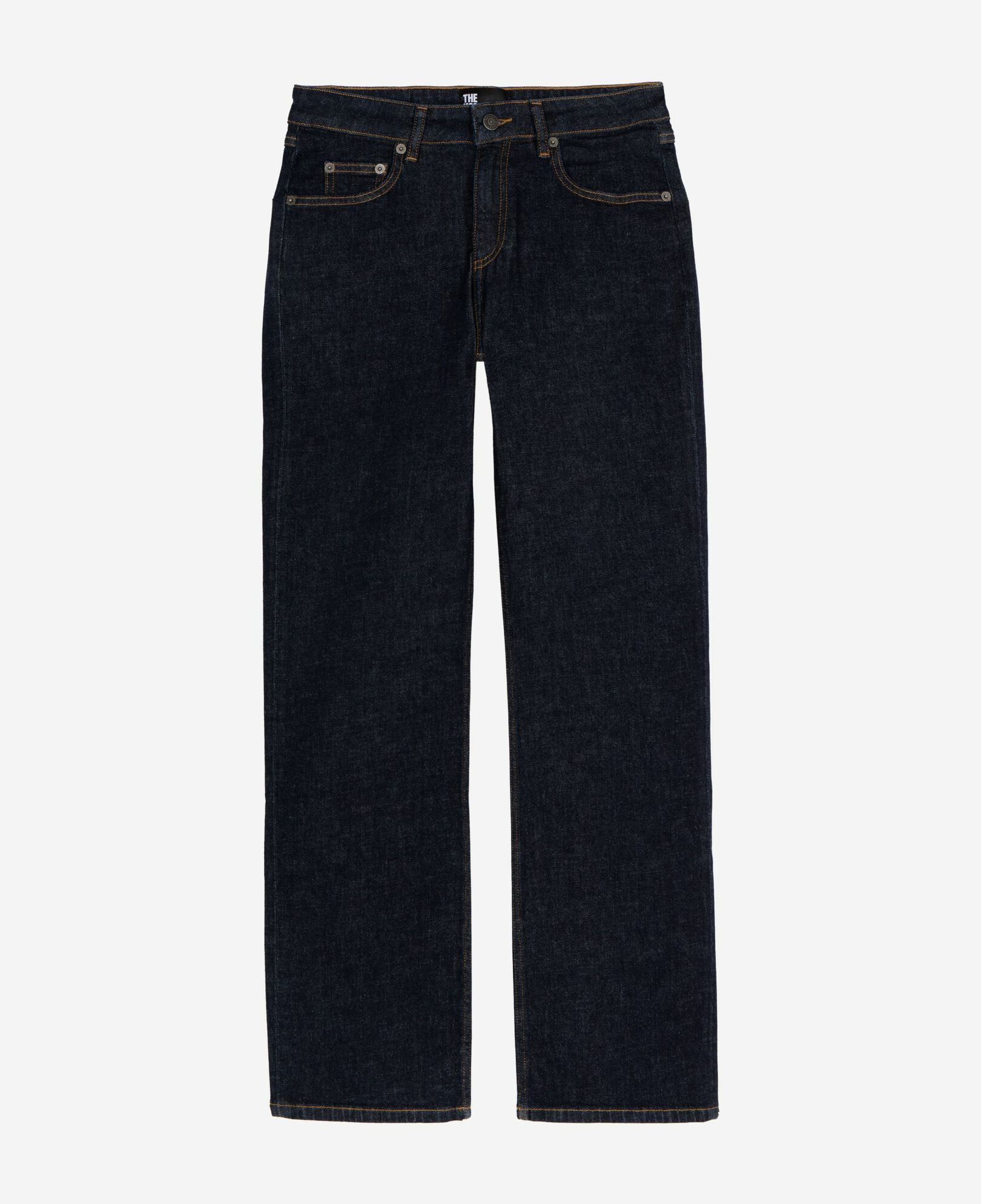 The Kooples WOMEN BLUE ELECTRIC dark blue straight jeans