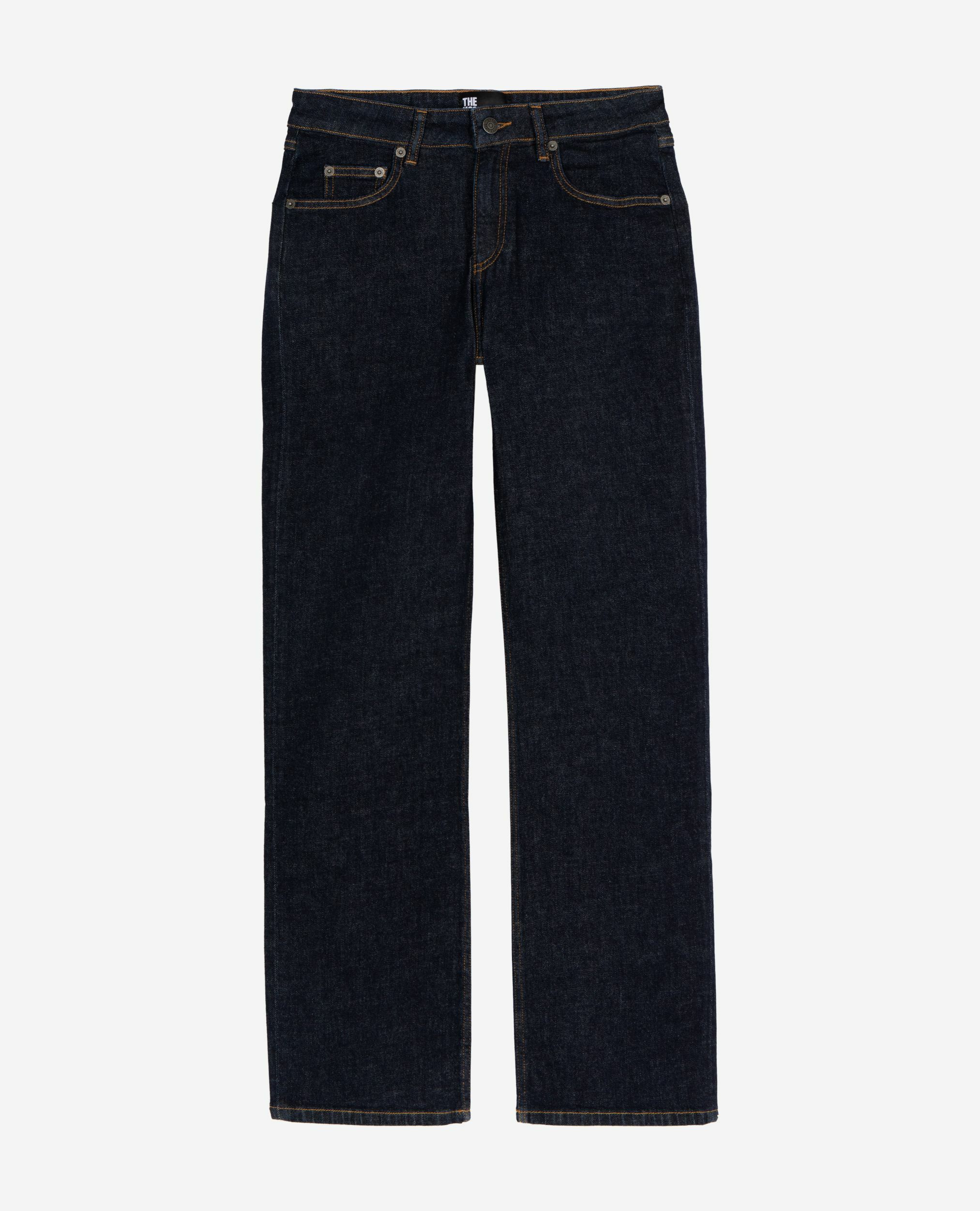 Dark blue straight jeans, BLUE ELECTRIC, hi-res image number null