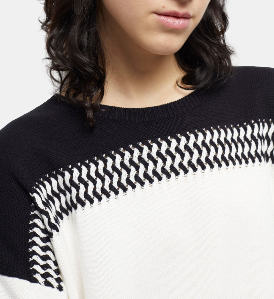 Two tone jumper