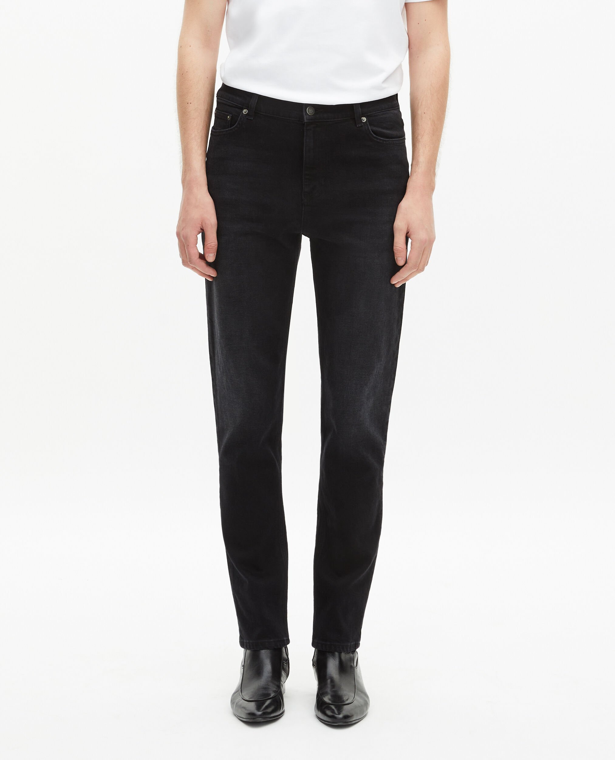 Black slim jeans, BLACK WASHED, hi-res image number null