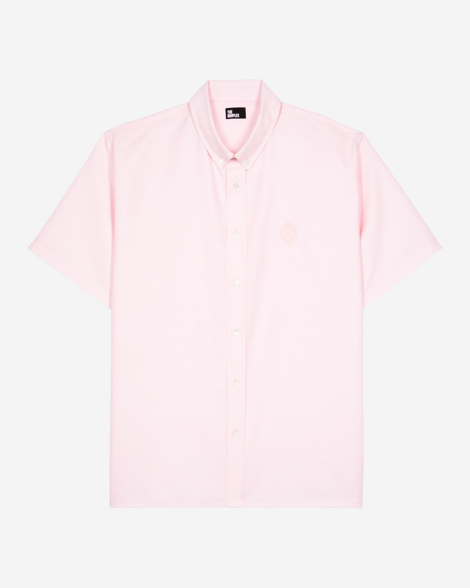 Short-sleeved pink shirt, PALE PINK, hi-res image number null