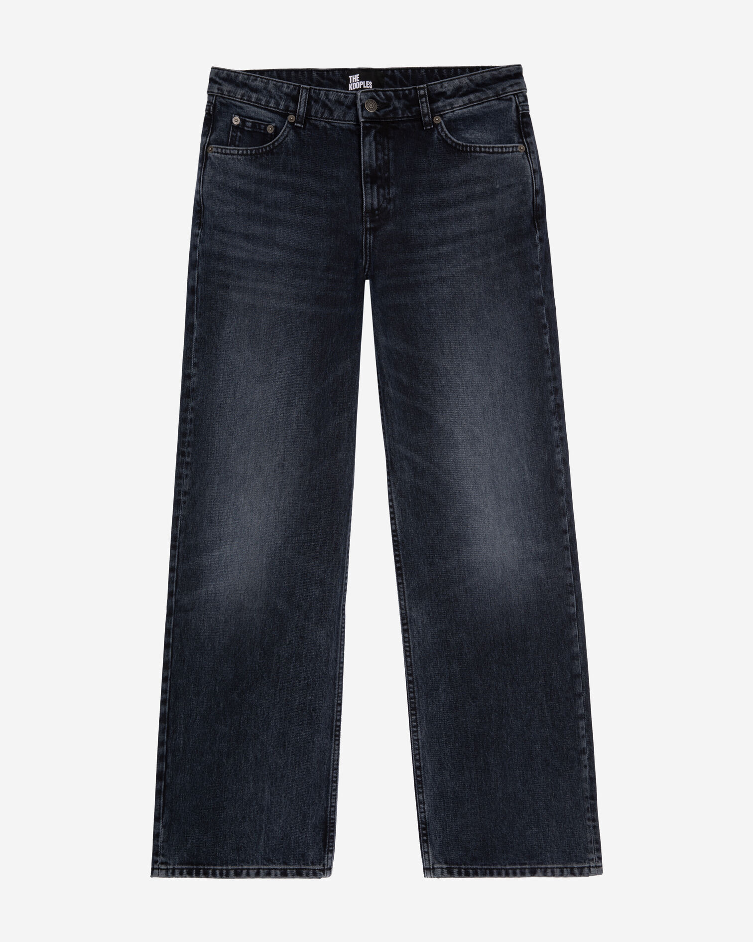 Weite dunkelblaue Jeans, BLUE ELECTRIC, hi-res image number null