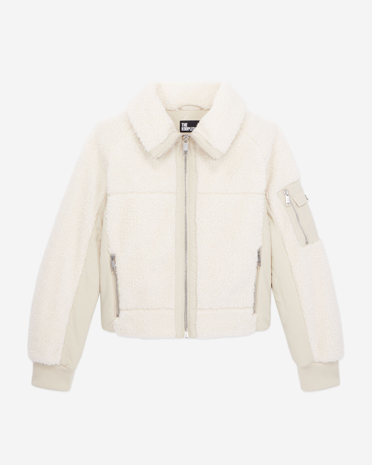 The Kooples WOMEN ECRU ecru jacket