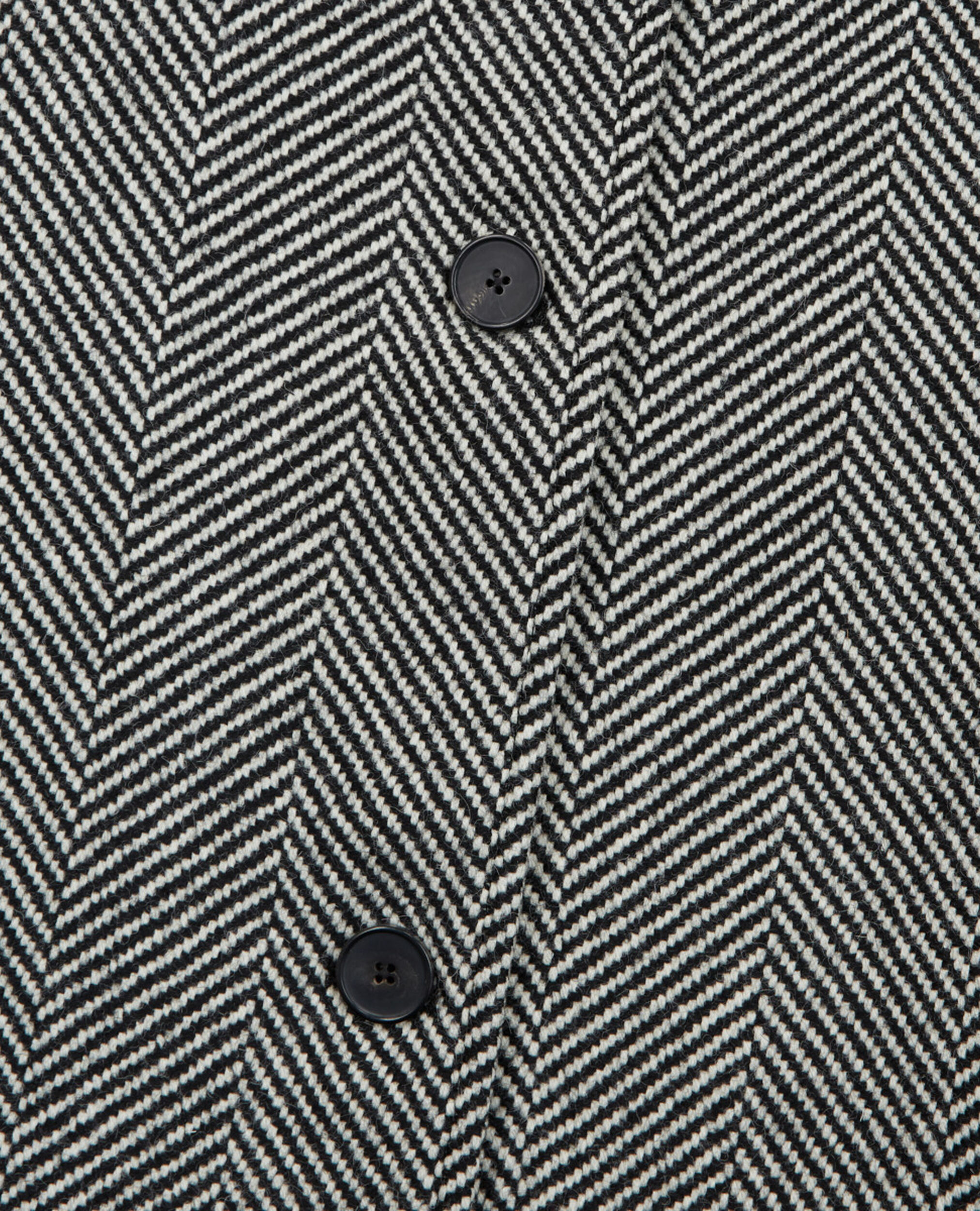 Wool coat with pattern, BLACK WHITE, hi-res image number null