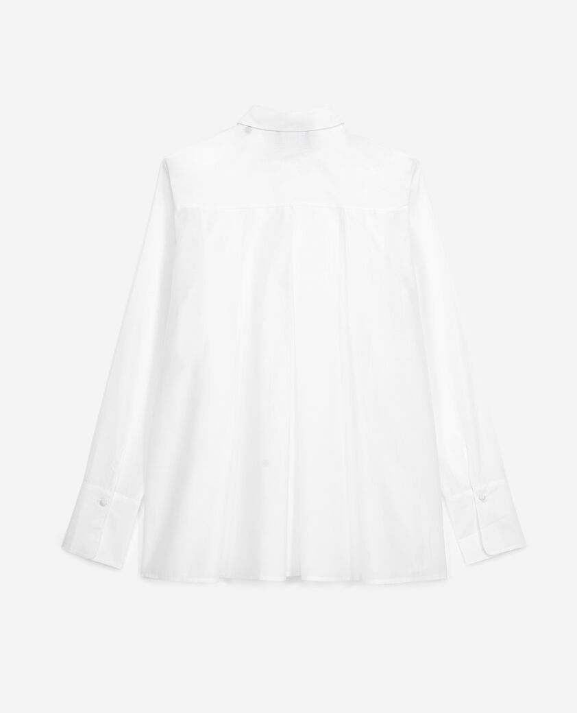 The Kooples WOMEN WHITE classic white shirt with pleated back