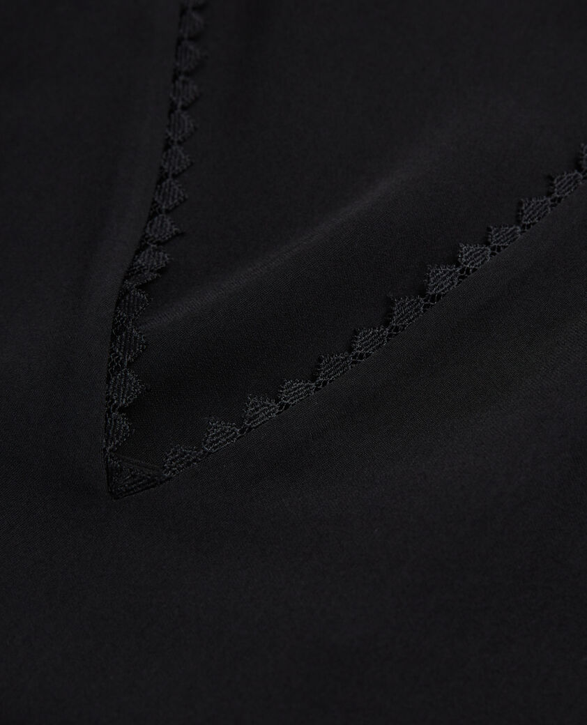 The Kooples WOMEN BLACK black top