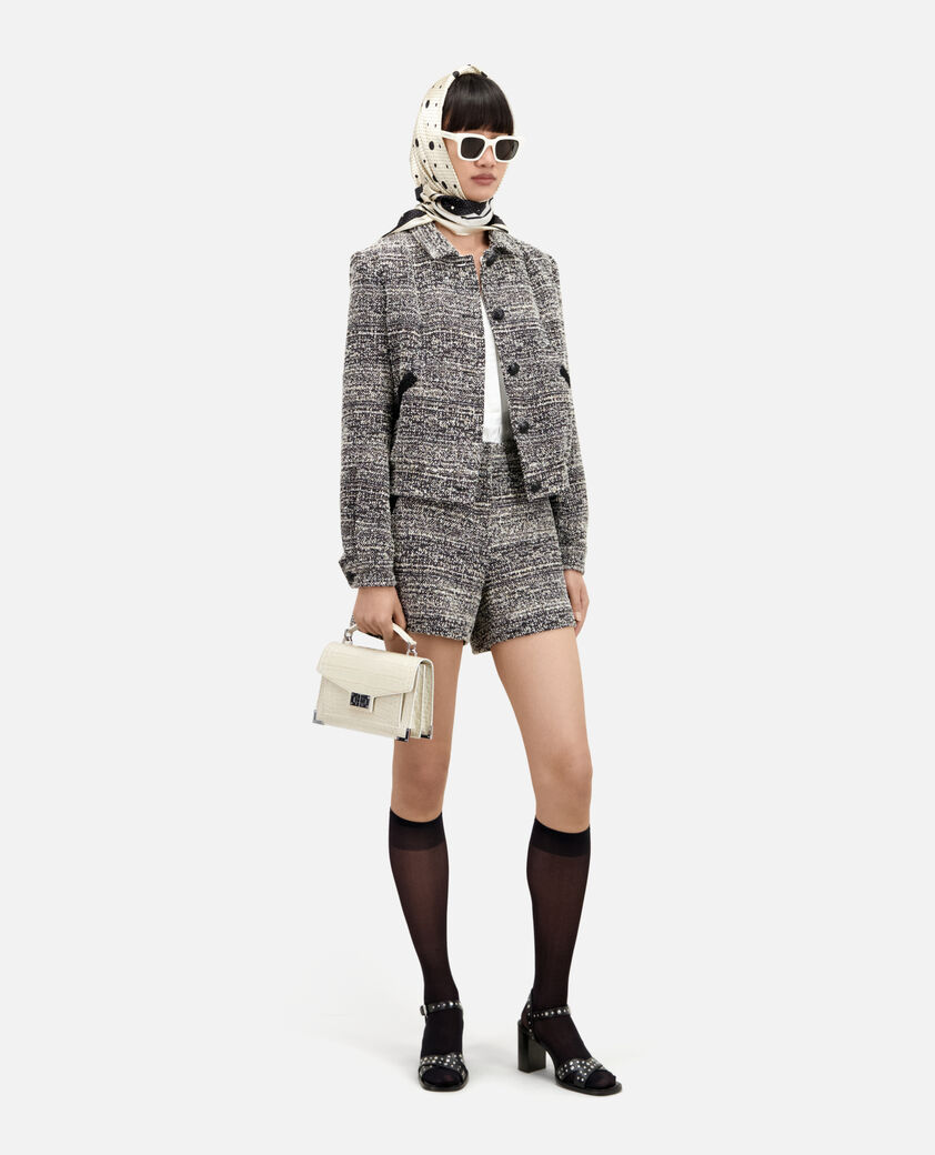 The Kooples WOMEN BLACK heeled leather sandals