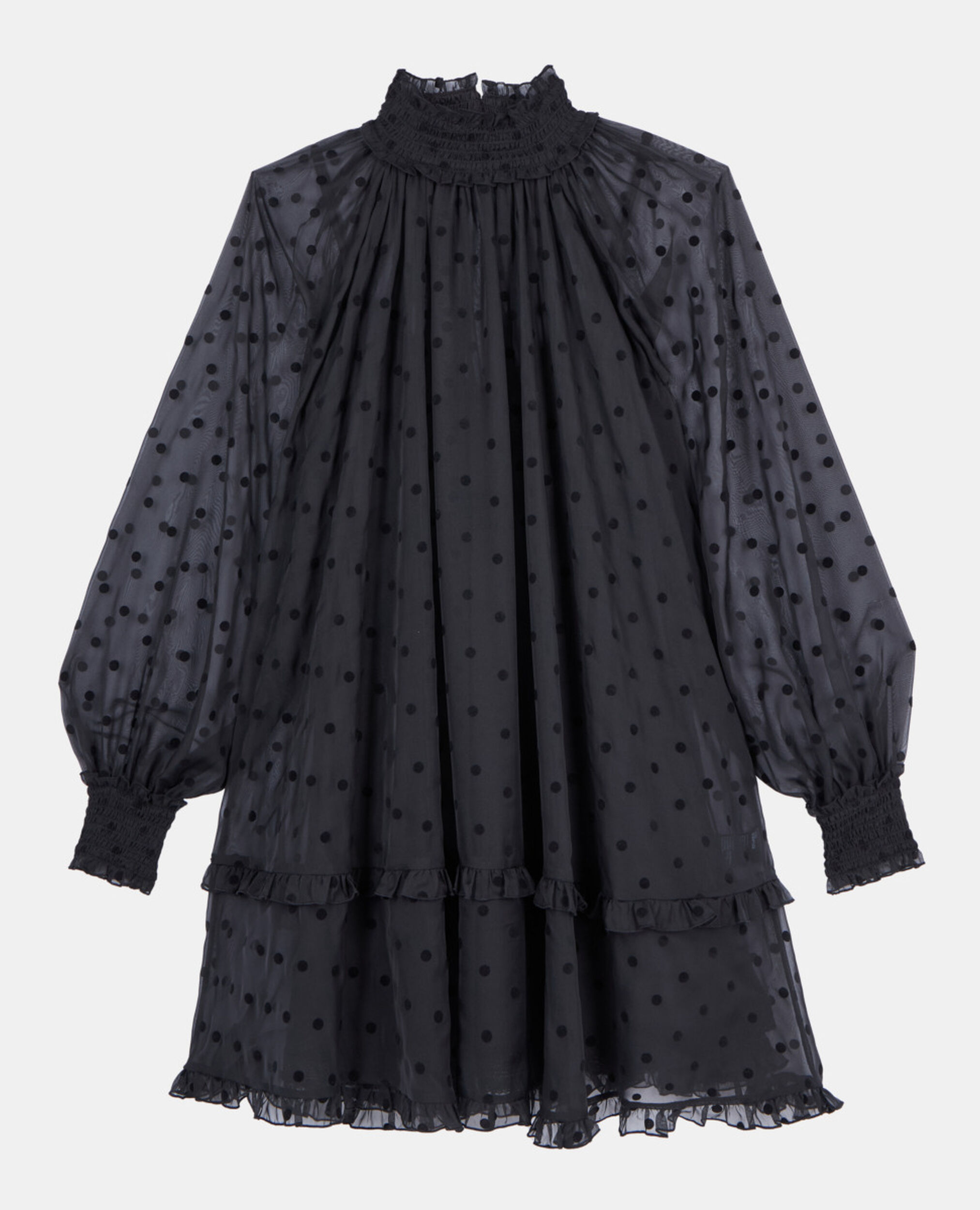 Short black dress, BLACK, hi-res image number null