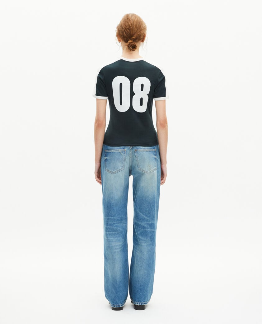 The Kooples WOMEN FOREST t-shirt with dark green coat of arms