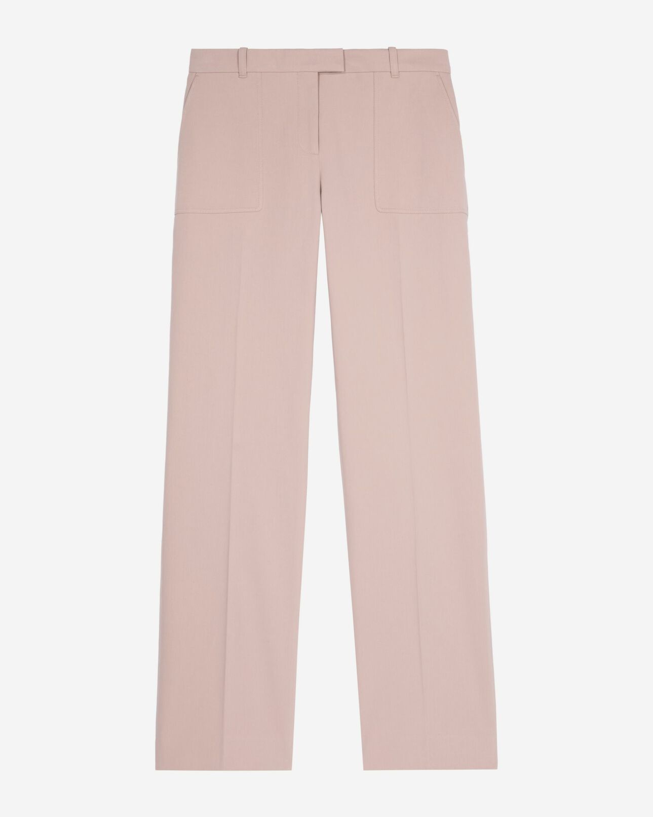The Kooples WOMEN LILA light pink wide leg pants