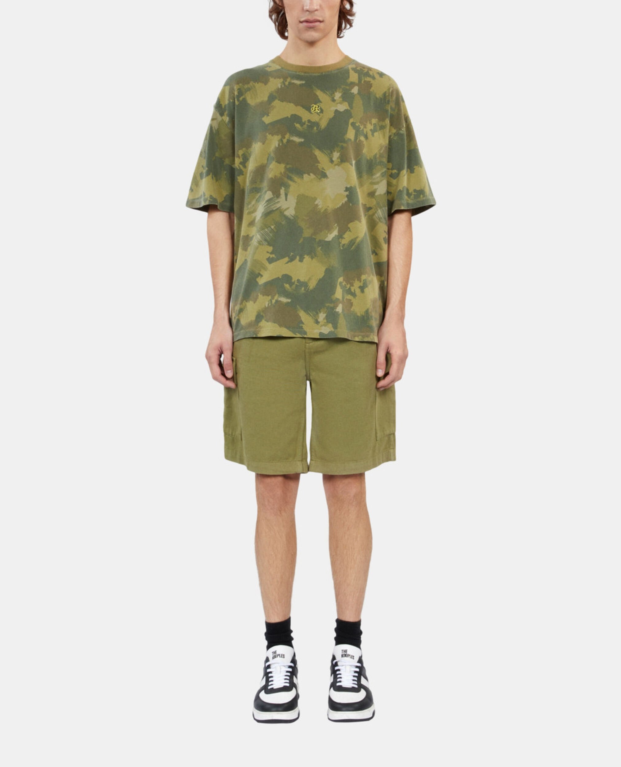 Printed t-shirt, CAMOUFLAGE, hi-res image number null