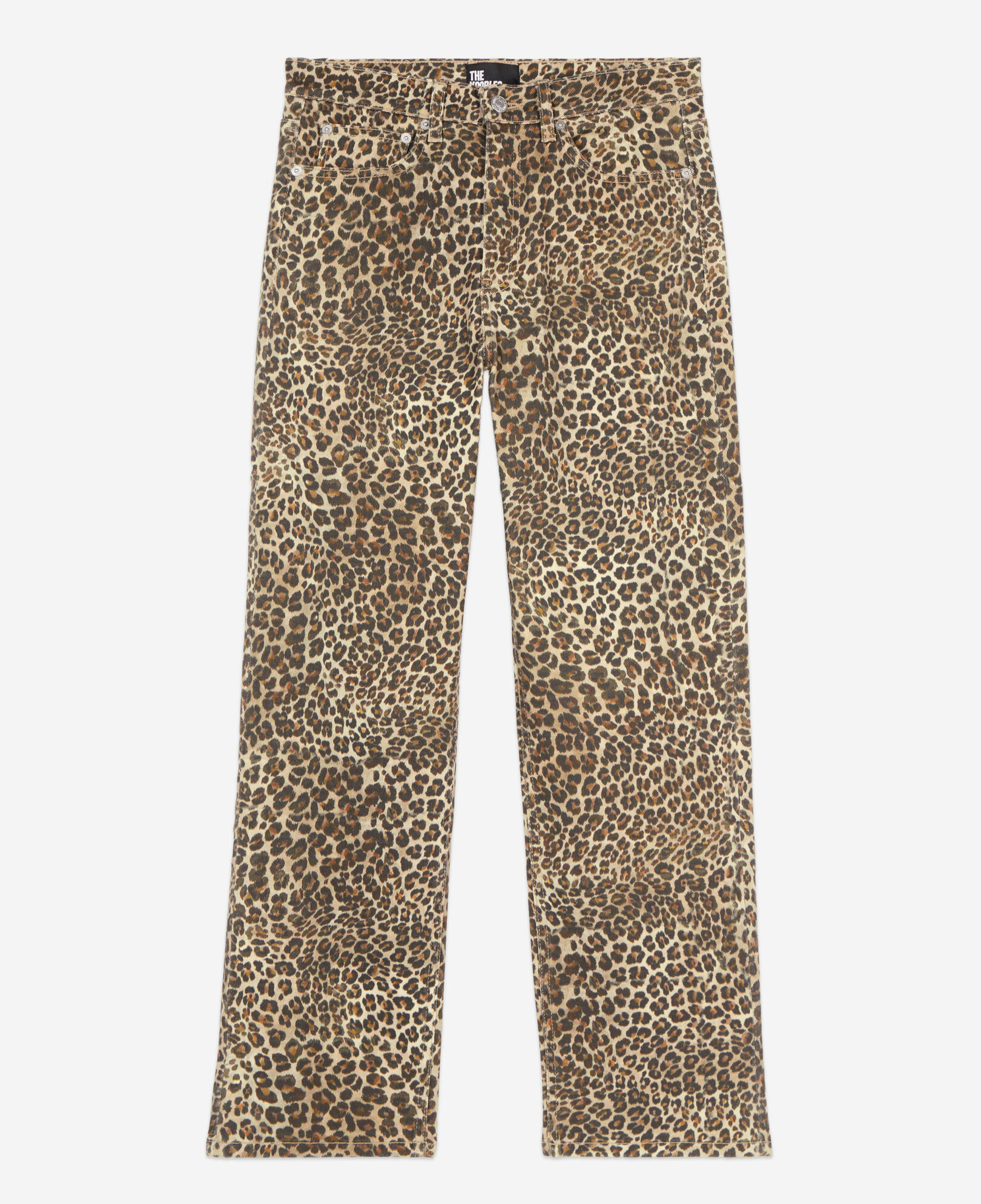The Kooples MUJER CHOCOLATE vaqueros boyfriend estampado leopardo