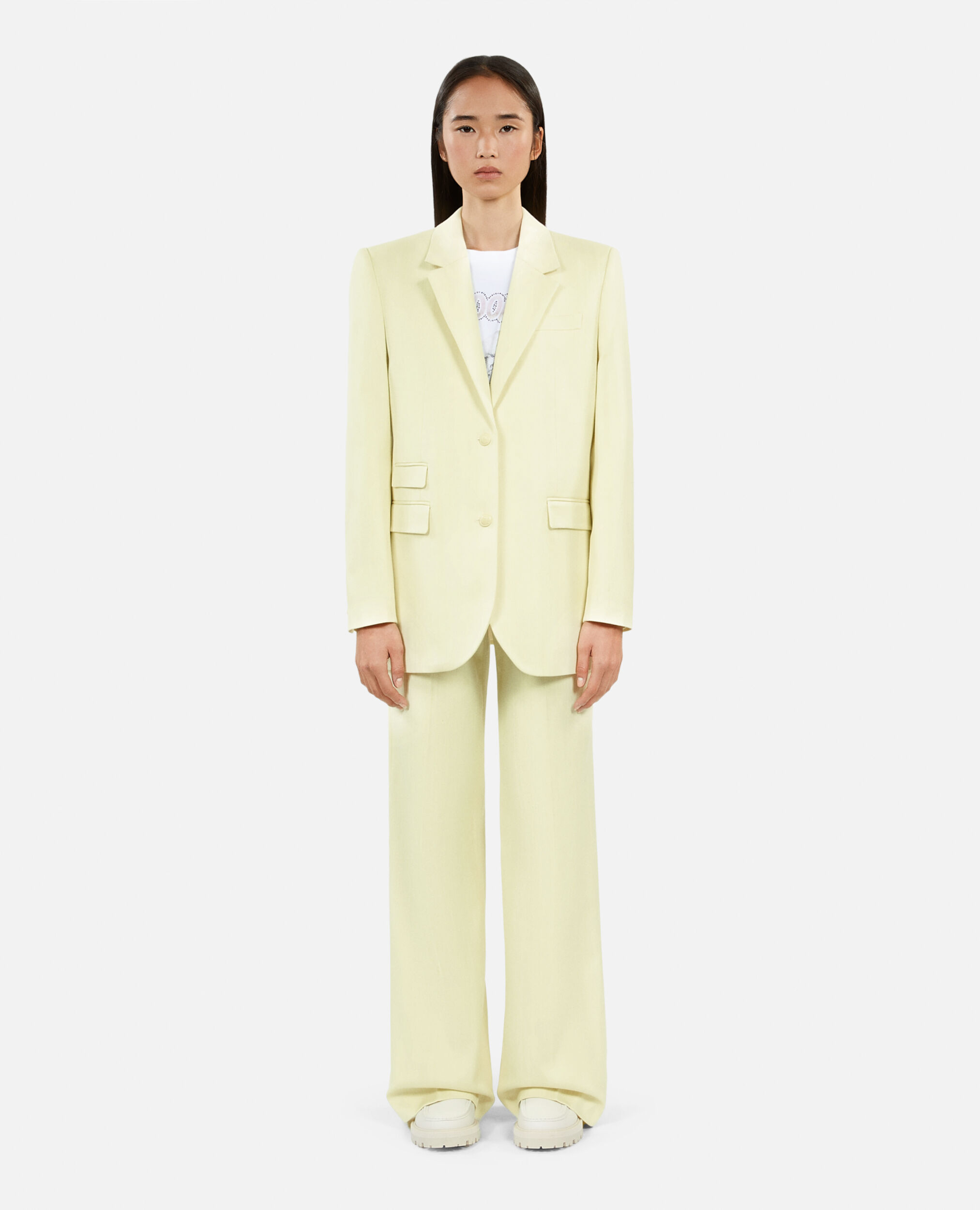 Light yellow suit jacket, BRIGHT YELLOW, hi-res image number null