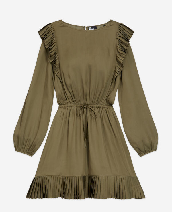 short khaki dress