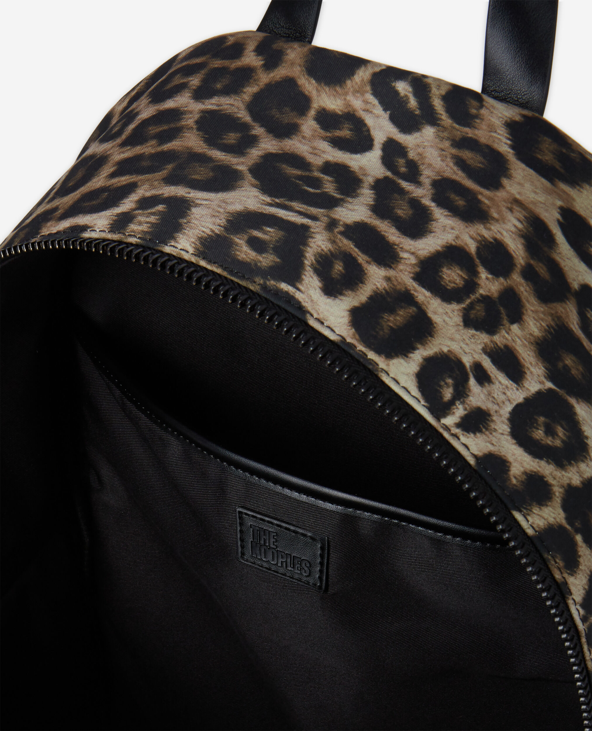 Leopard print backpack, LEOPARD, hi-res image number null