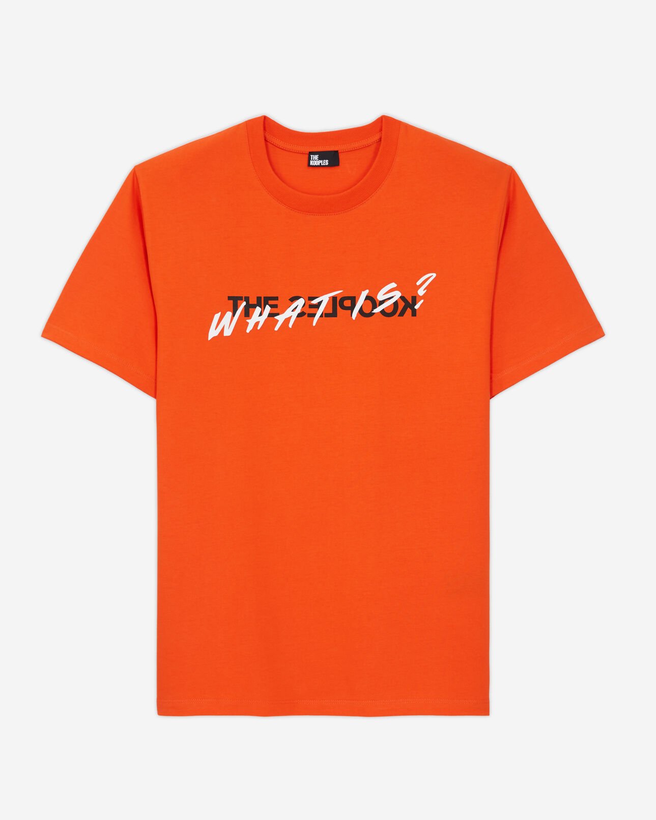 The Kooples HOMME PUMPKIN t-shirt homme what is orange