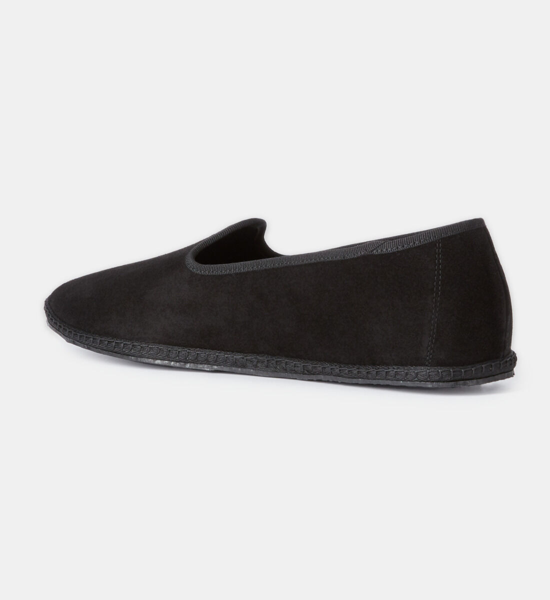 The Kooples black leather slippers discover them now on our