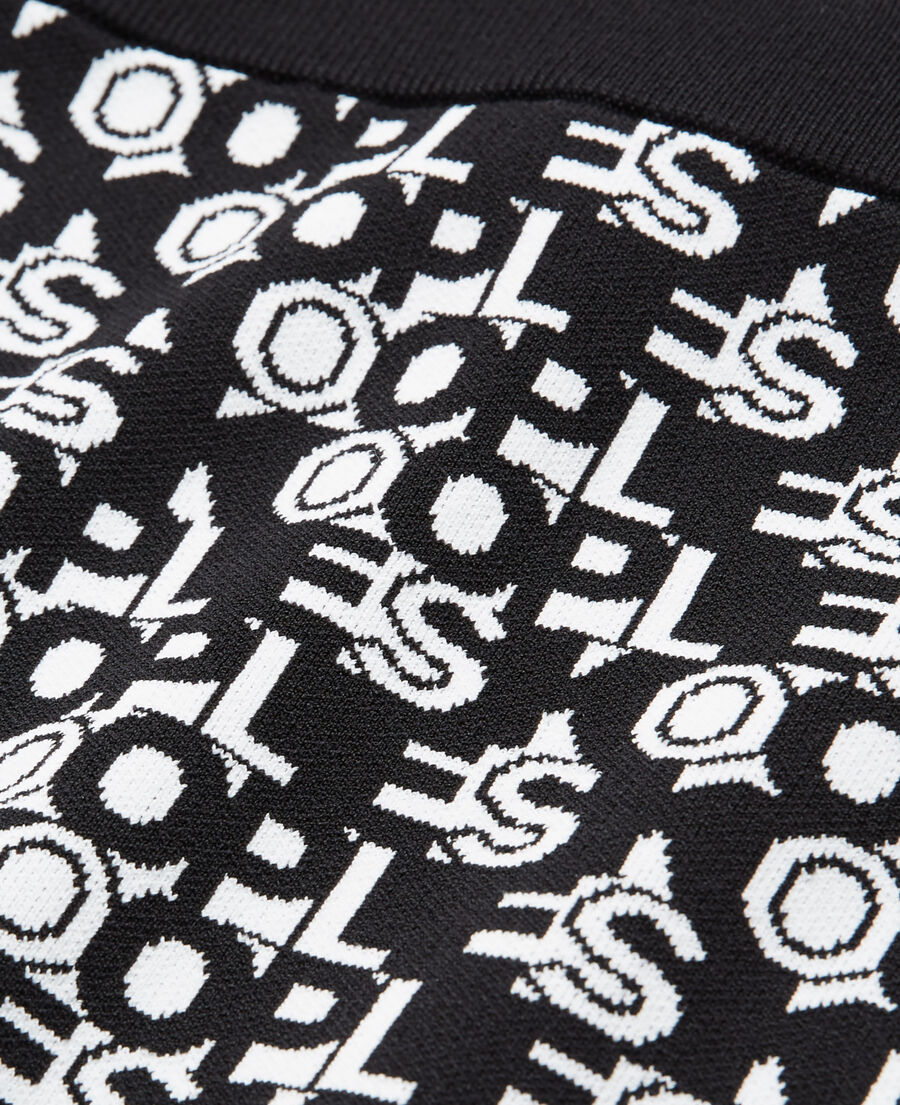 jupe courte logo the kooples