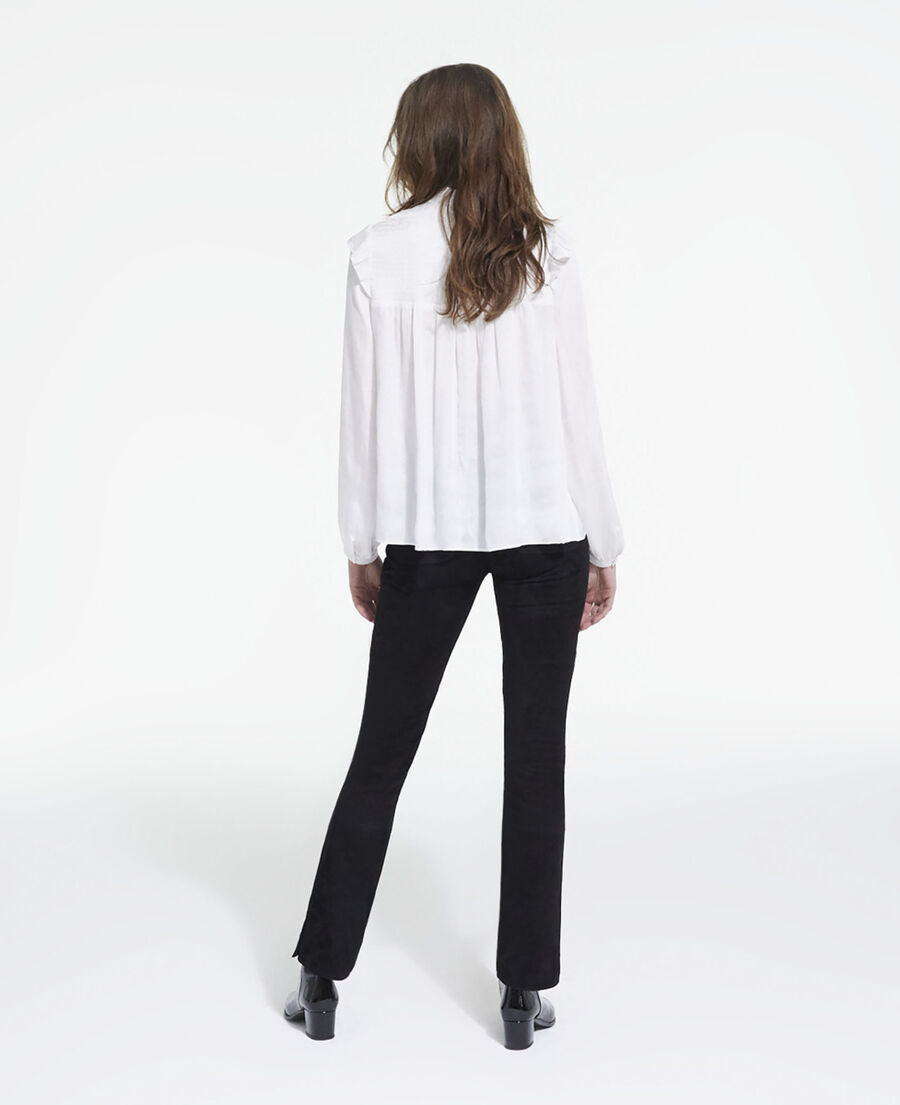 The Kooples FEMME WHITE top blanc