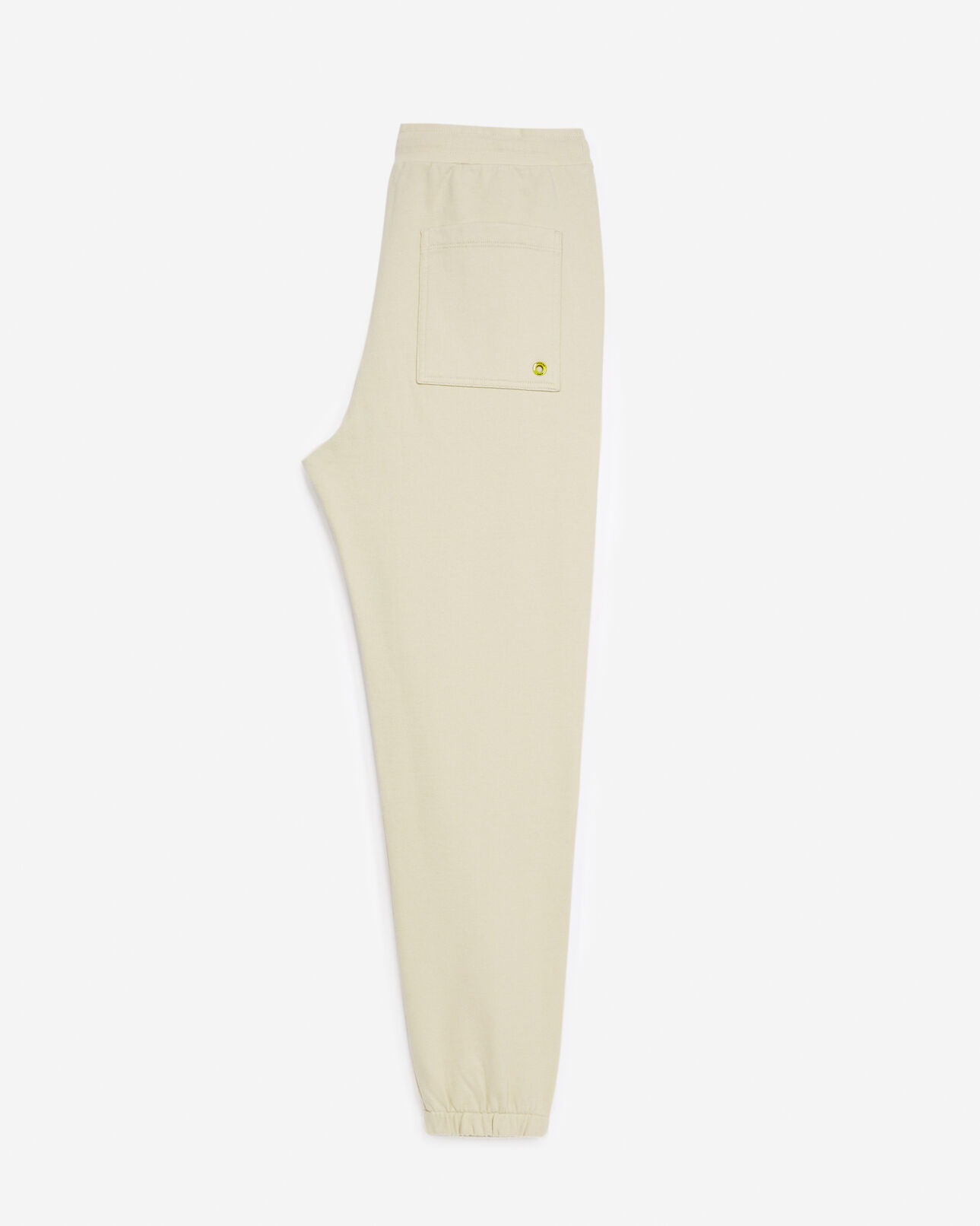 The Kooples HOMME ECRU jogging en coton écru épais