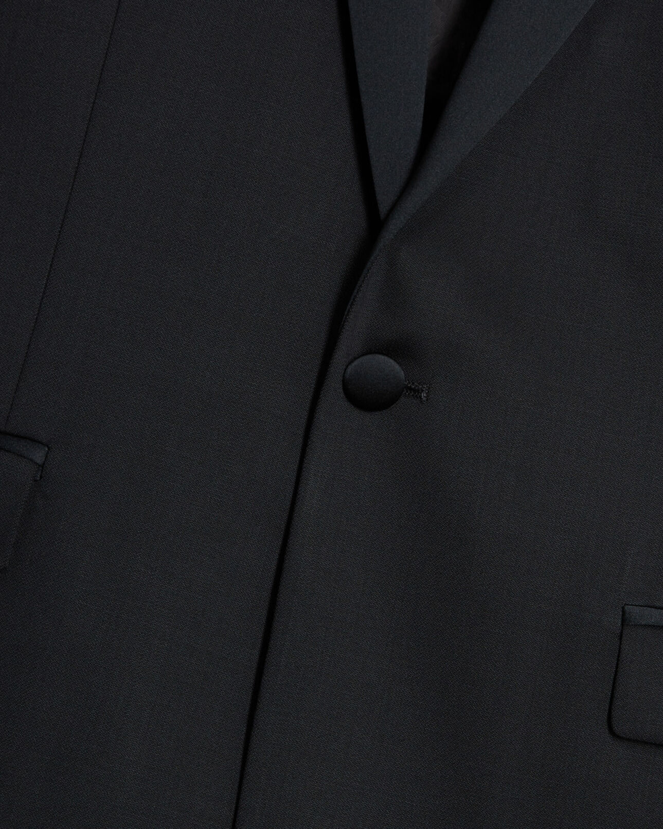 The Kooples HERREN BLACK schwarze smokingjacke aus wolle
