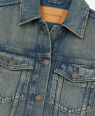 The Kooples F MEDIUM BLUE blue denim jacket