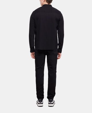 The Kooples HOMME BLACK chemise casual noire