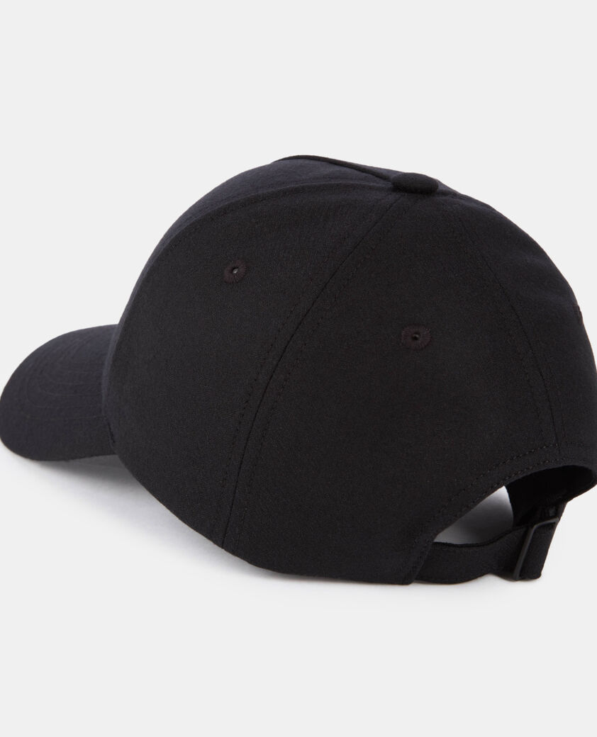 The Kooples WOMEN BLACK black flannel cap