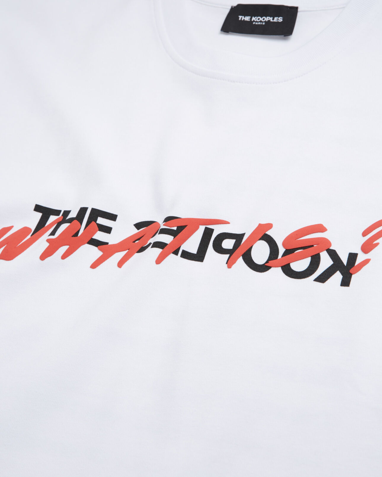 The Kooples HOMME WHITE t-shirt what is blanc