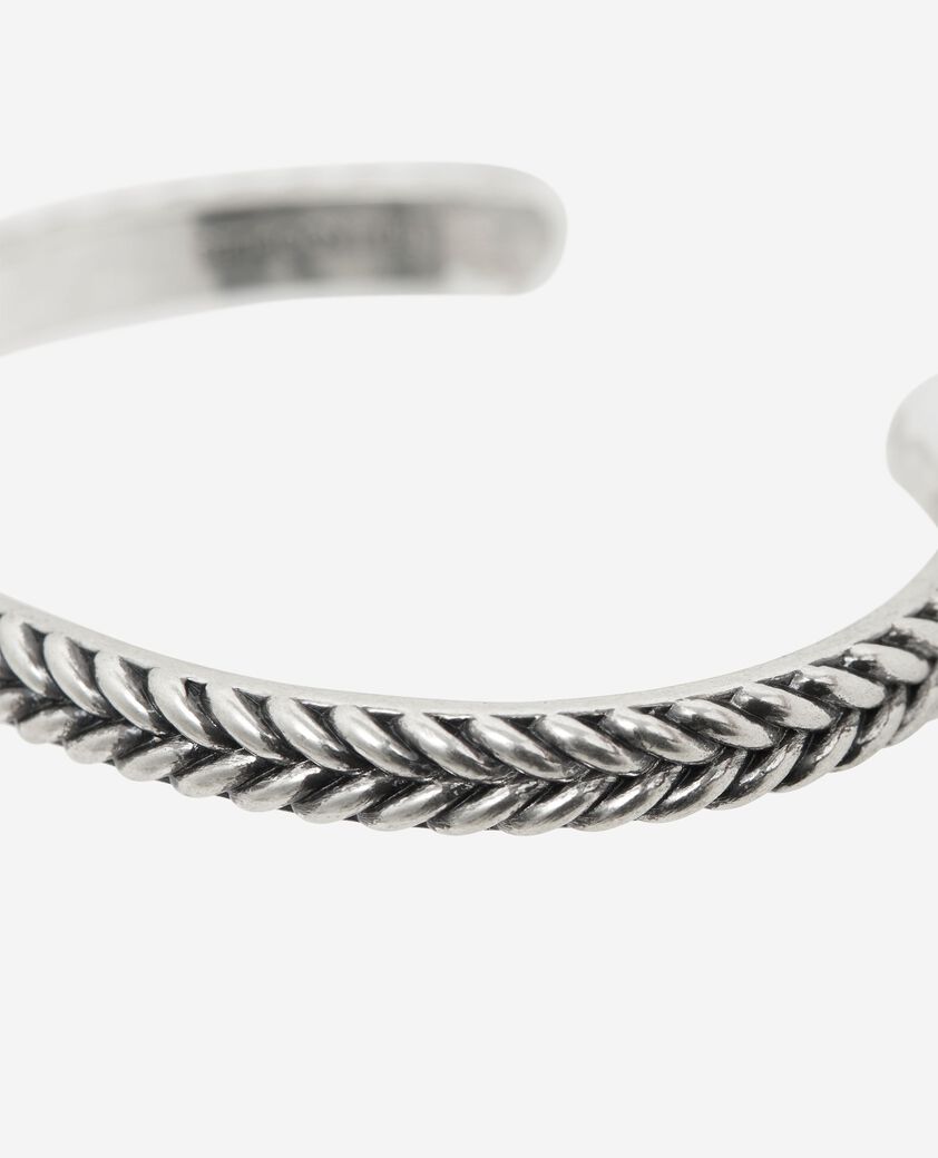 The Kooples HOMME SILVER bracelet jonc argenté