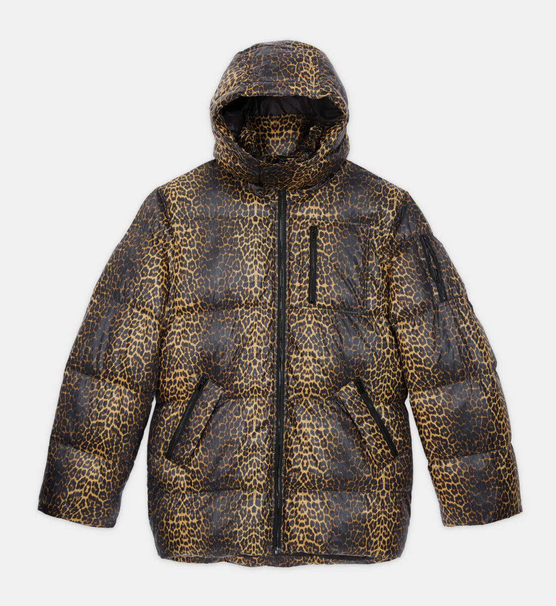 Oversized leopard jacket hotsell