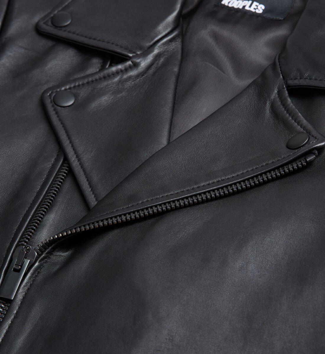 Blouson cuir best sale homme the kooples