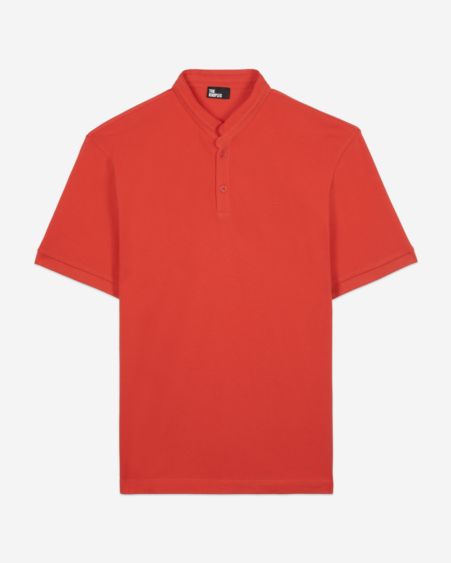 Polo en coton piqué rouge, RED, hi-res image number null