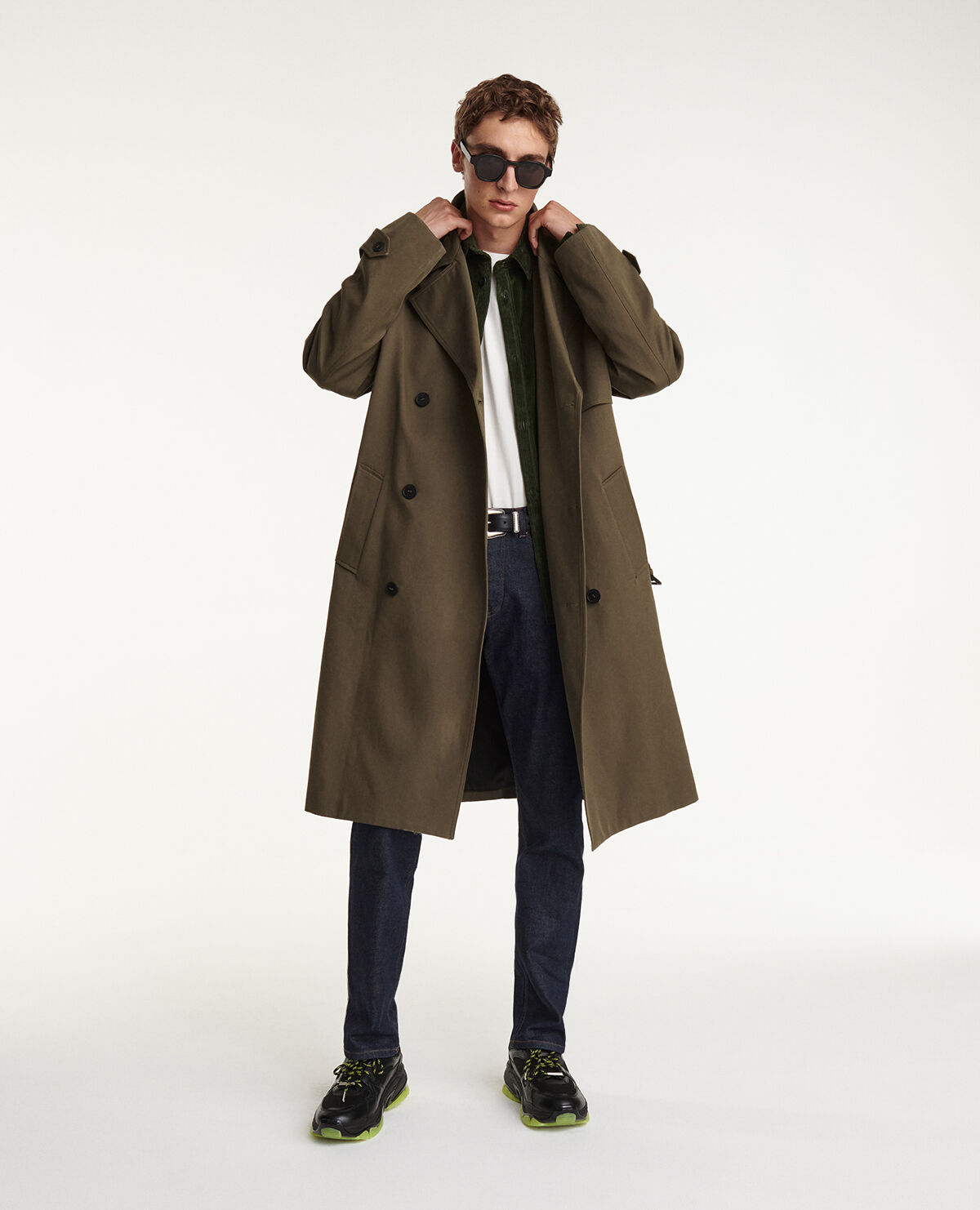 Trench coat militaire homme clearance
