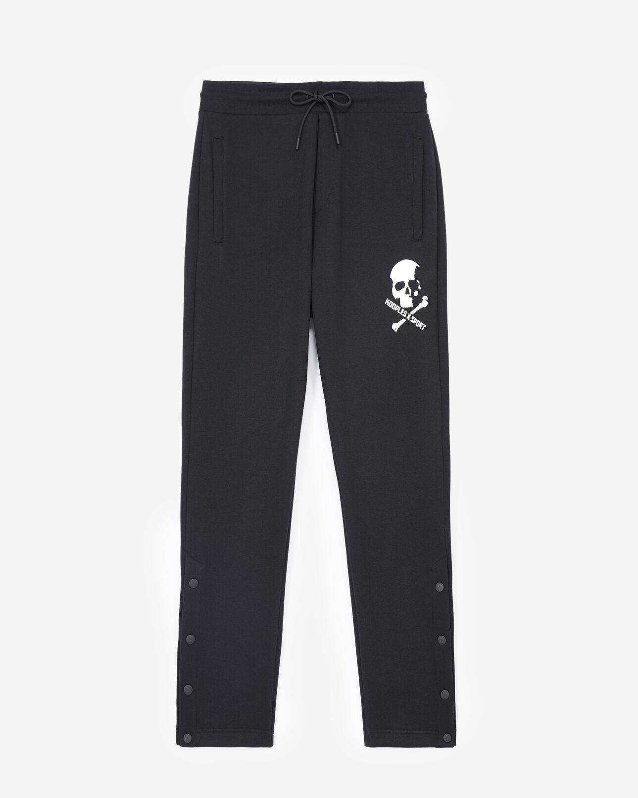 The Kooples HOMBRE BLACK jogging negro logotipo calavera