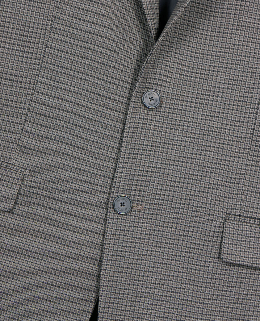 The Kooples HOMME BROWN veste de costume en laine marron