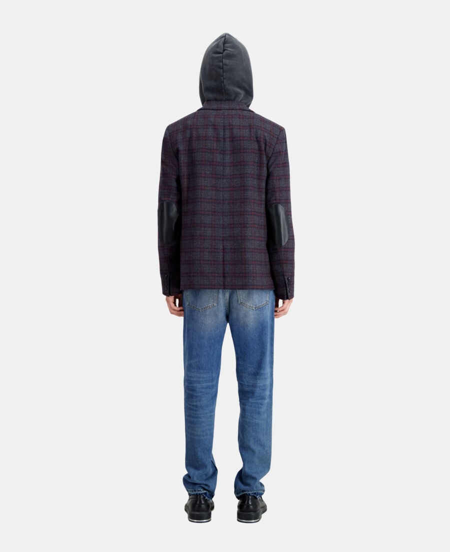 The Kooples H CARREAUX checkered wool jacket