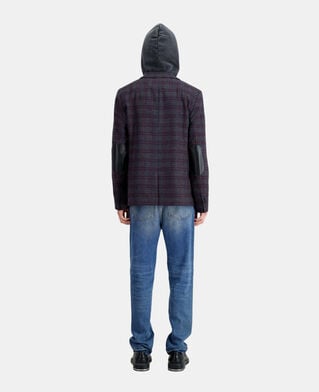 The Kooples H CARREAUX checkered wool jacket