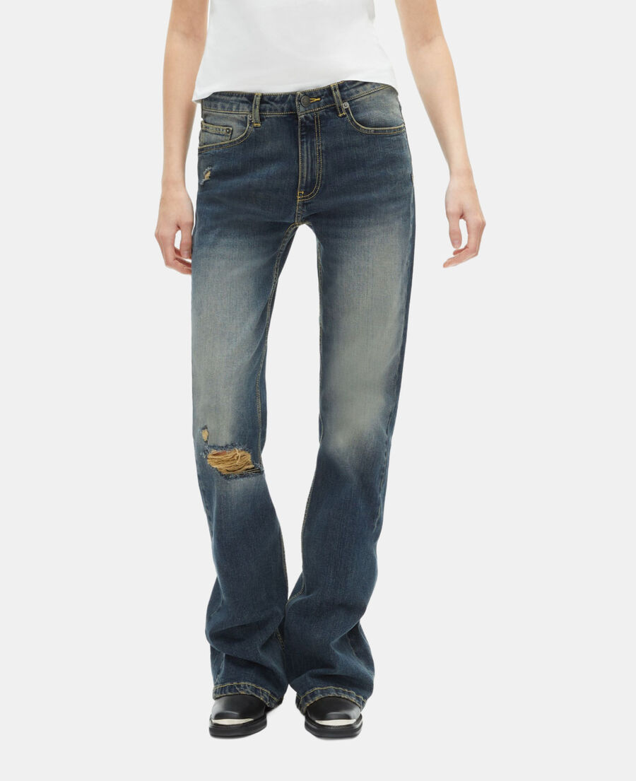 The Kooples WOMEN USED blue flare jeans