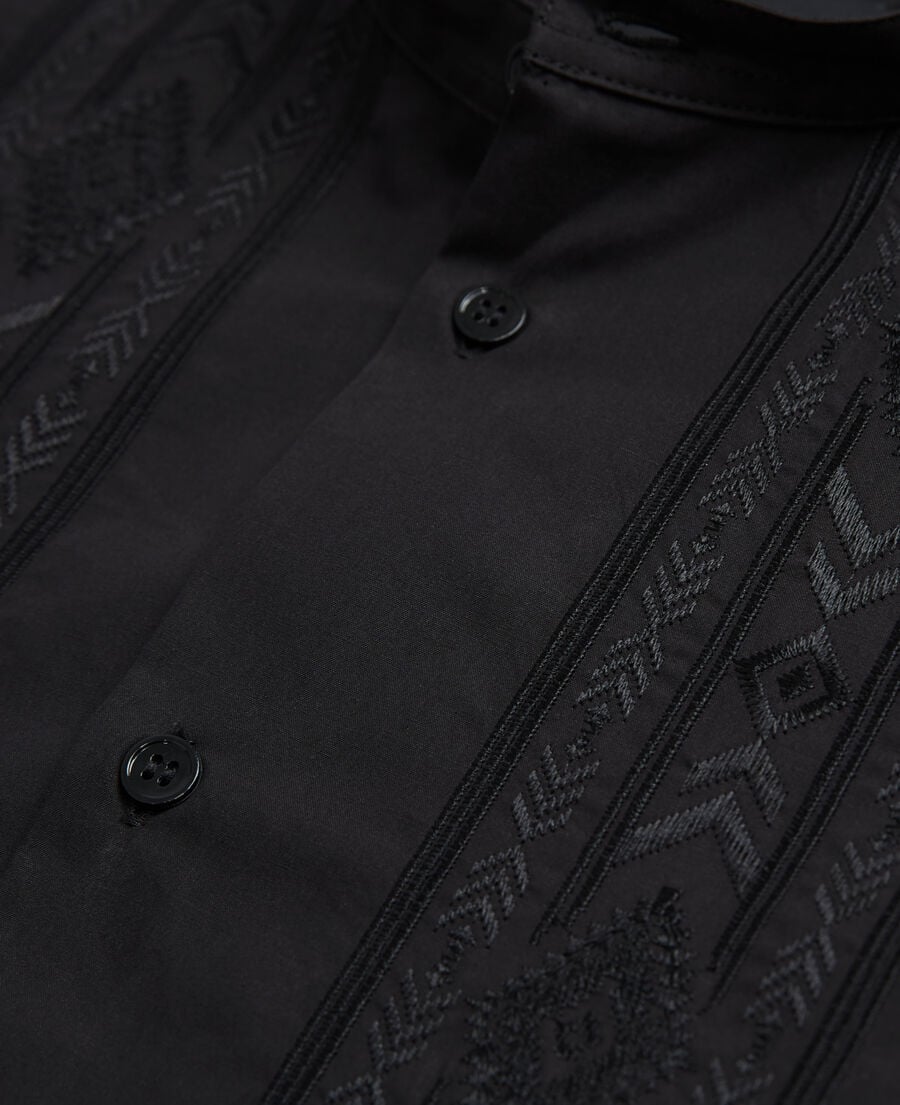 The Kooples MEN BLACK black shirt