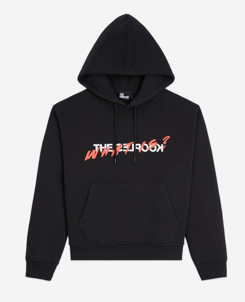The Kooples WOMEN BLACK black what is hoodie