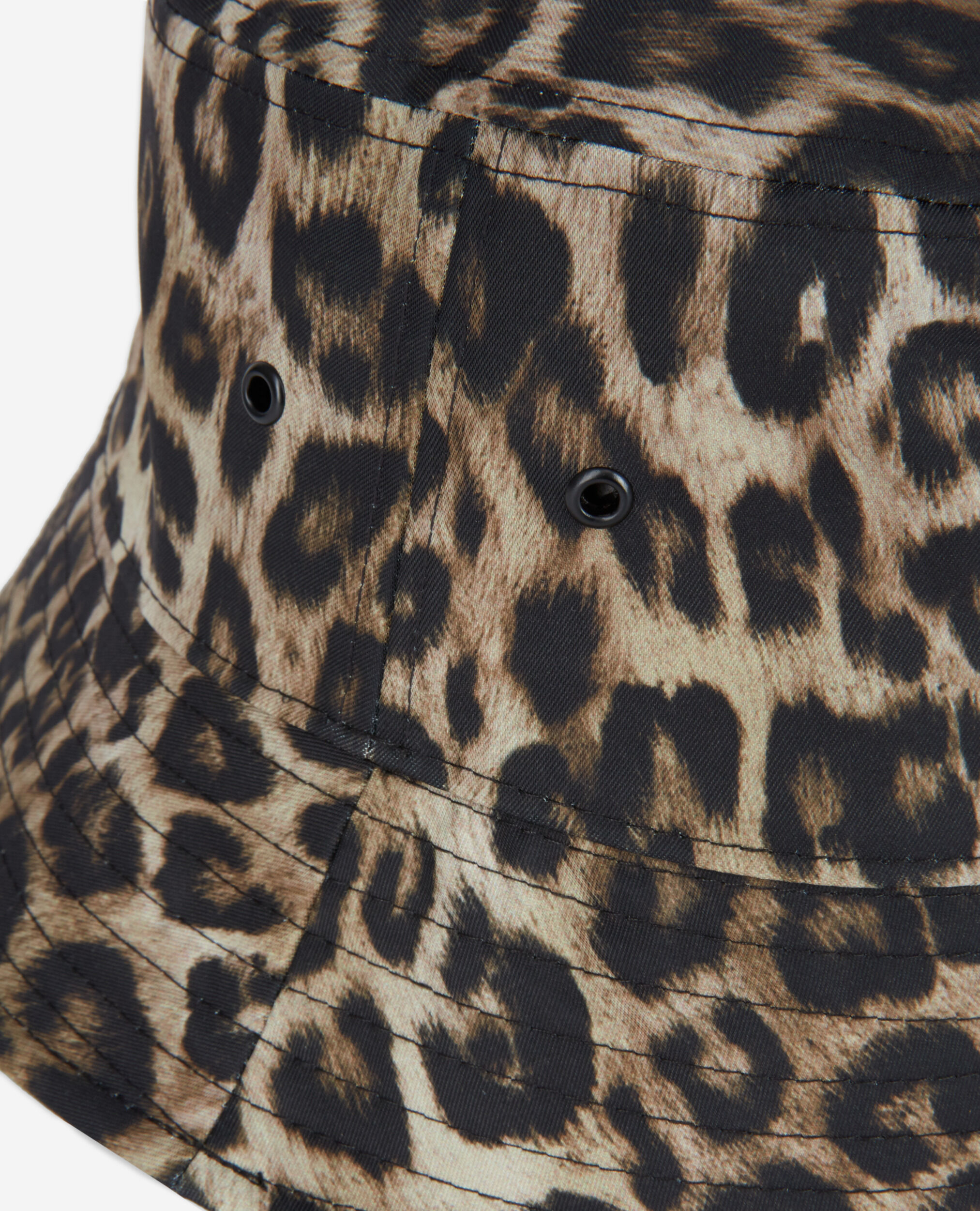 Bucket hat with leopard print, BLACK / LEOPARD, hi-res image number null