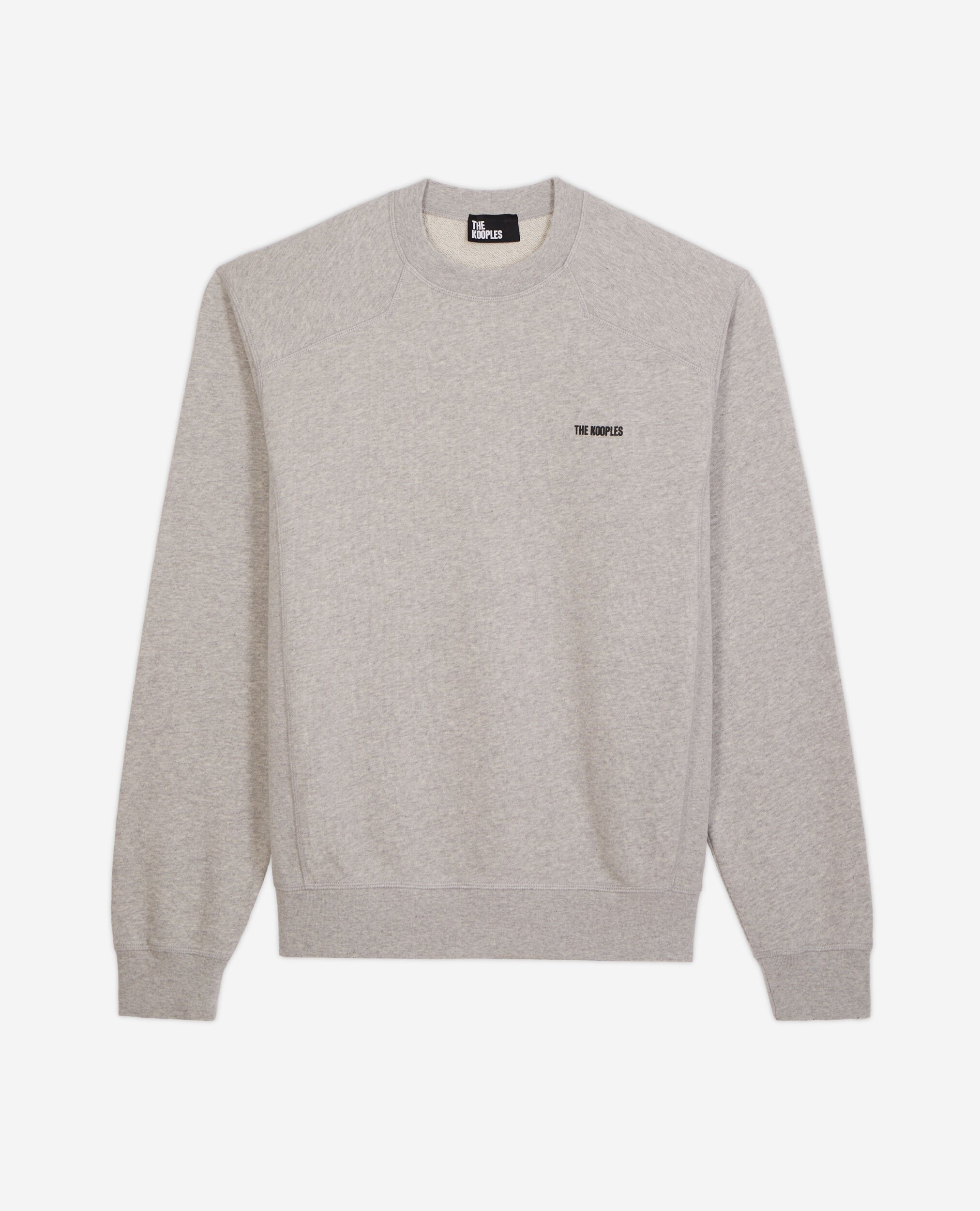 Light gray sweatshirt with logo, GRIS CLAIR, hi-res image number null