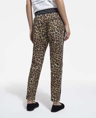 The Kooples MUJER LEOPARD jogging leopardo
