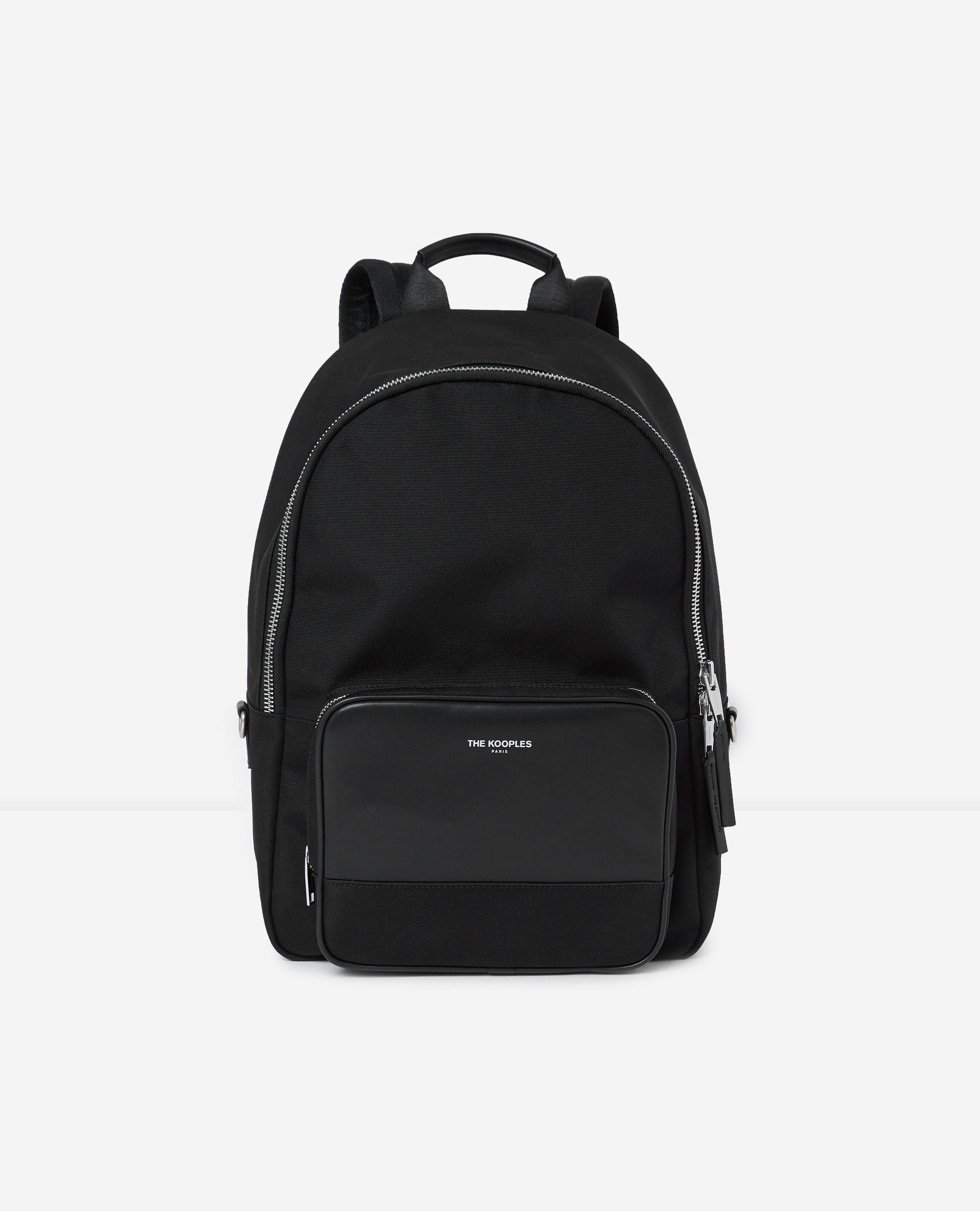 Trendy black backpack top