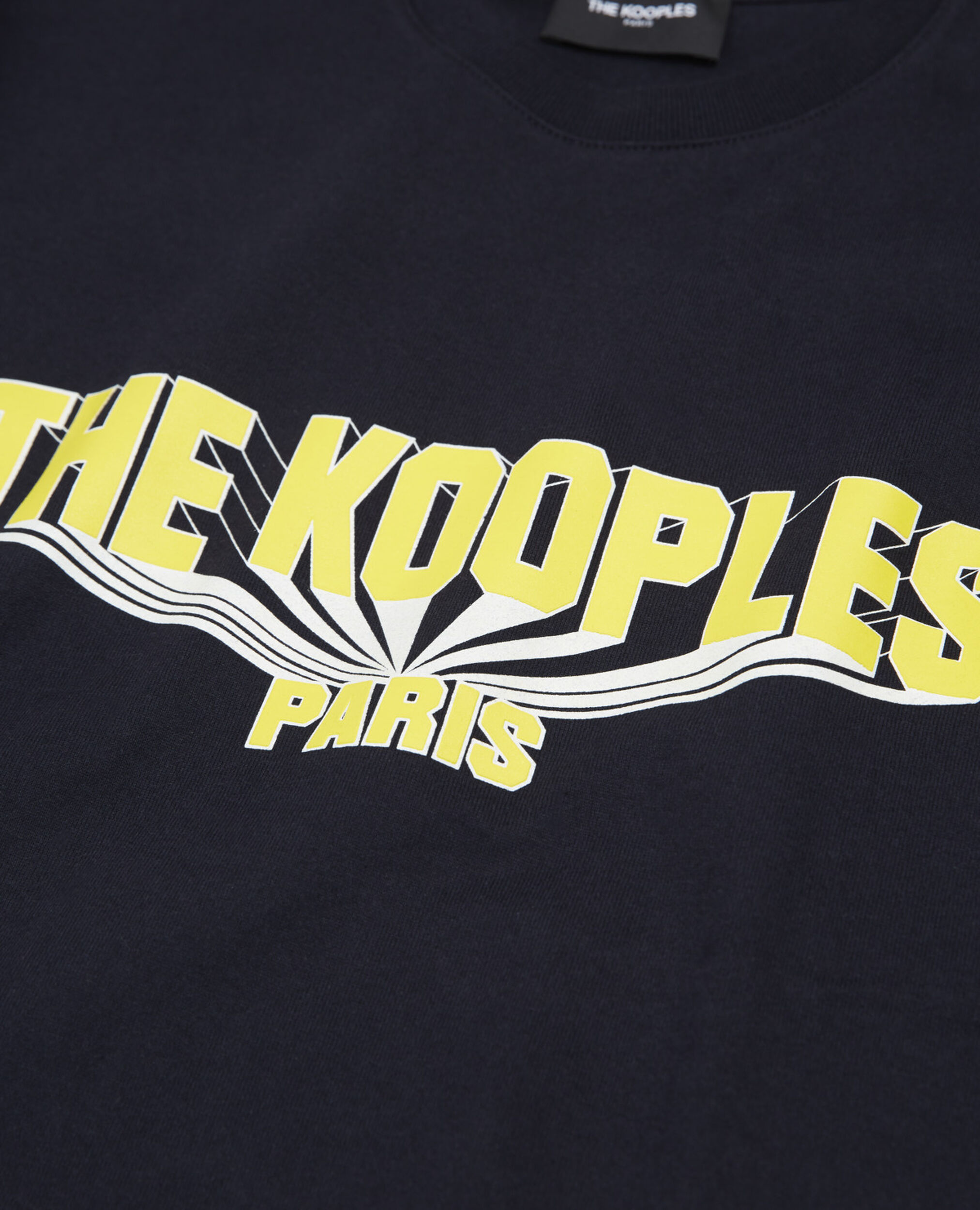 The Kooples logo T-shirt, NAVY, hi-res image number null