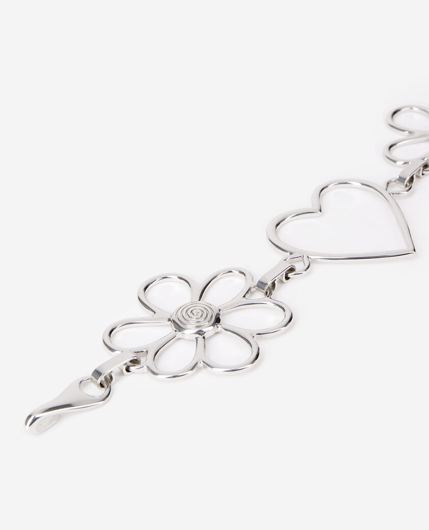 The Kooples FEMME SILVER ceinture cha&icirc;ne argent&eacute;e