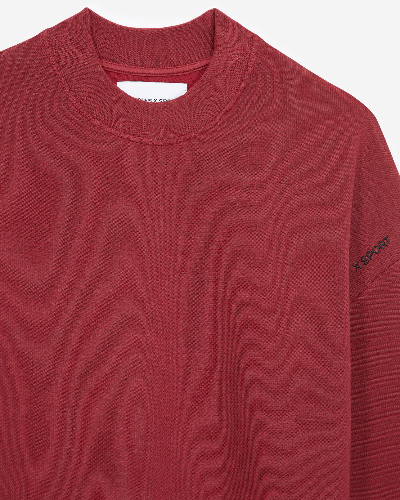 The Kooples FEMME BORDEAUX sweat bordeaux brodé kooplesxsport